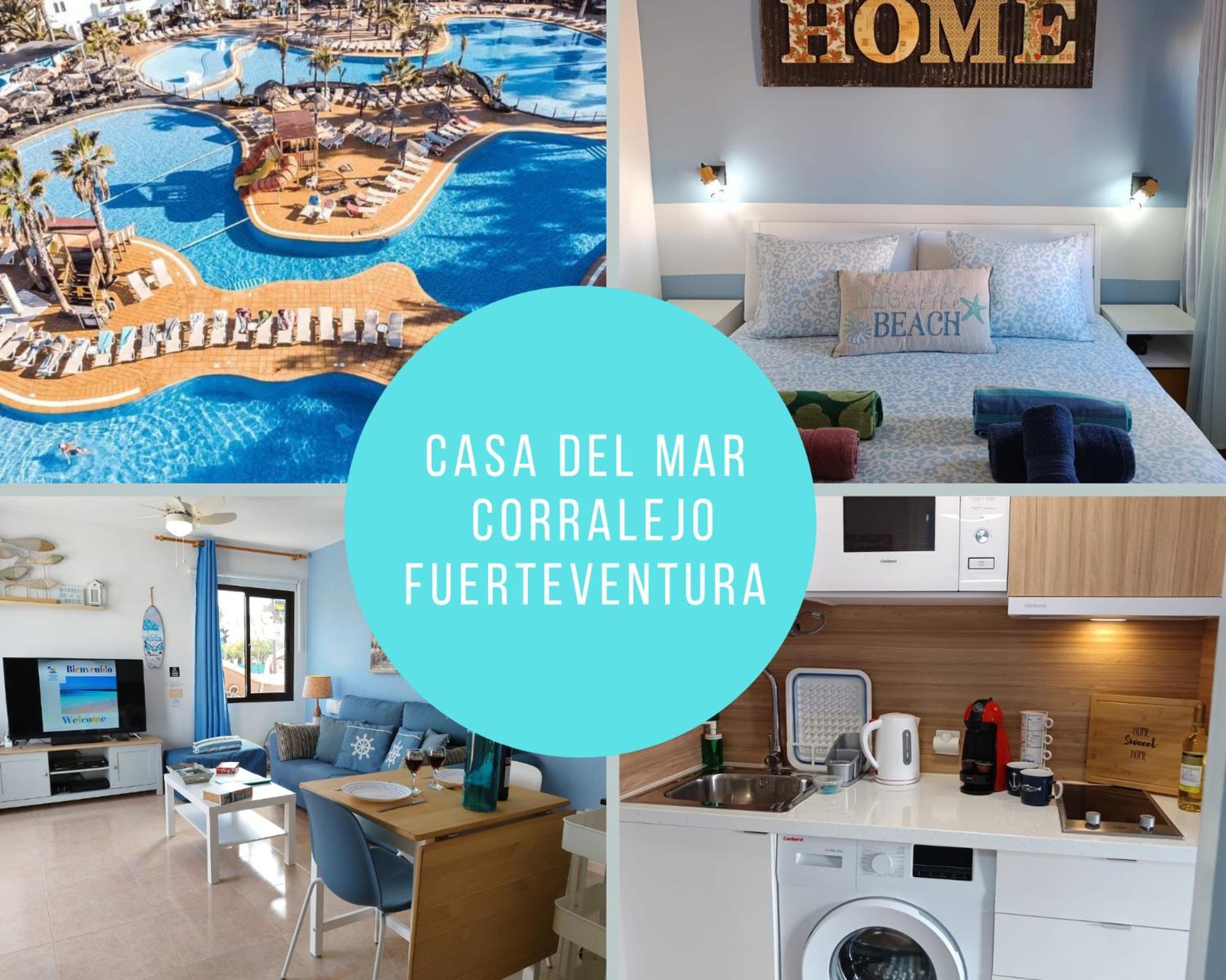 Casa Del Mar Air-Conditioned Apartment With Swimming Pools - Corralejo Playa Bagian luar foto